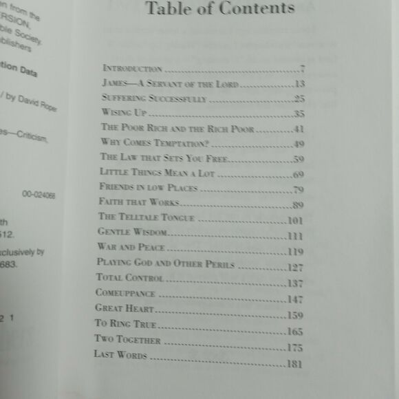 Growing Slowly Wise : Building a Faith That Works 2000 Book on Wisdom D. Roper - Picture 11 of 11